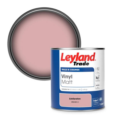 Leyland Trade Vinyl Matt Walls & Ceilings Emulsion Paint Exhilaration (Ppg1051-3) 1L from B&Q