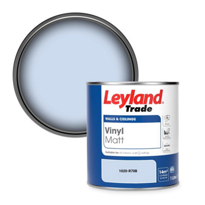 Leyland Trade Vinyl Matt Walls & Ceilings Emulsion Paint (1020-R70B) 1L from B&Q