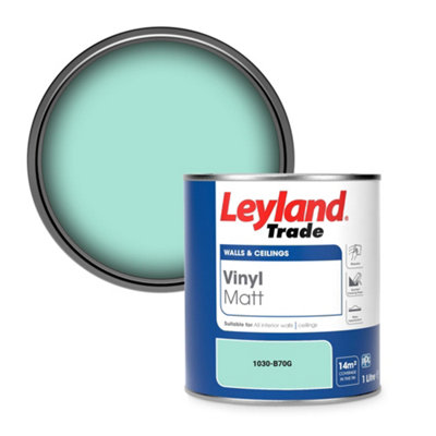 Leyland Trade Vinyl Matt Walls & Ceilings Emulsion Paint (1030-B70G) 1L from B&Q