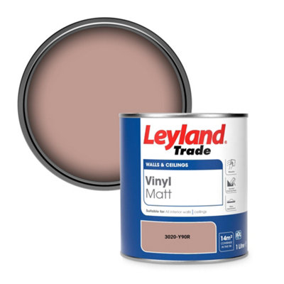 Leyland Trade Vinyl Matt Walls & Ceilings Emulsion Paint (3020-Y90R) 1L from B&Q