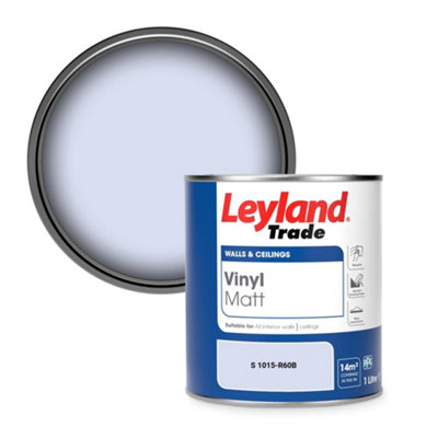 Leyland Trade Vinyl Matt Walls & Ceilings Emulsion Paint (S 1015-R60B) 1L from B&Q
