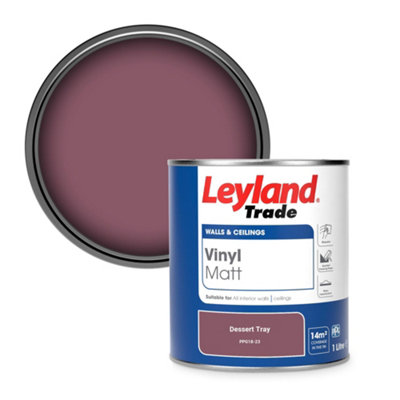 Leyland Trade Vinyl Matt Walls & Ceilings Emulsion Paint Dessert Tray (Ppg18-23) 1L from B&Q