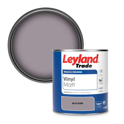 Leyland Trade Vinyl Matt Walls & Ceilings Emulsion Paint (4010-R30B) 1L from B&Q