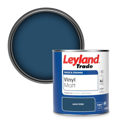 Leyland Trade Vinyl Matt Walls & Ceilings Emulsion Paint (6040-R90B) 1L from B&Q