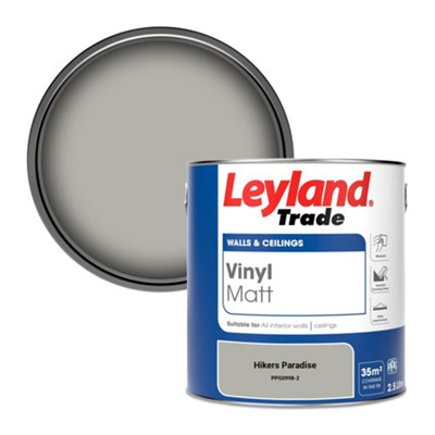 B&Q -  Vinyl Matt Walls & Ceilings Emulsion Paint Hikers Paradise (Ppg0998-2) 2.5L