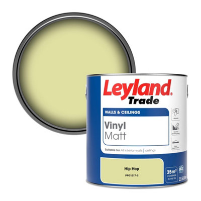 Leyland Trade Vinyl Matt Walls & Ceilings Emulsion Paint Hip Hop (Ppg1217-3) 2.5L from B&Q