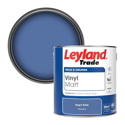 Leyland Trade Vinyl Matt Walls & Ceilings Emulsion Paint King's Robe (Ppg1245-6) 2.5L from B&Q