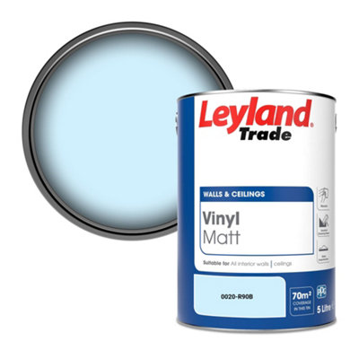 Leyland Trade Vinyl Matt Walls & Ceilings Emulsion Paint (0020-R90B) 5L from B&Q