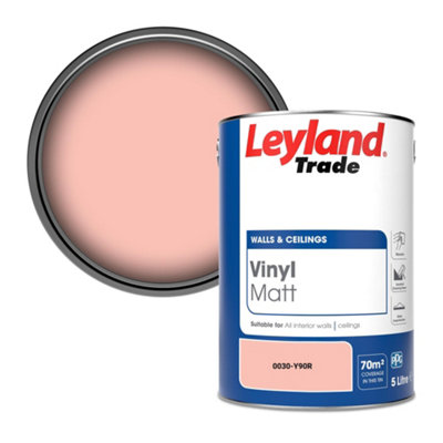 Leyland Trade Vinyl Matt Walls & Ceilings Emulsion Paint (0030-Y90R) 5L from B&Q