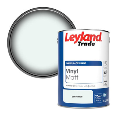 Leyland Trade Vinyl Matt Walls & Ceilings Emulsion Paint (0903-B90G) 5L from B&Q