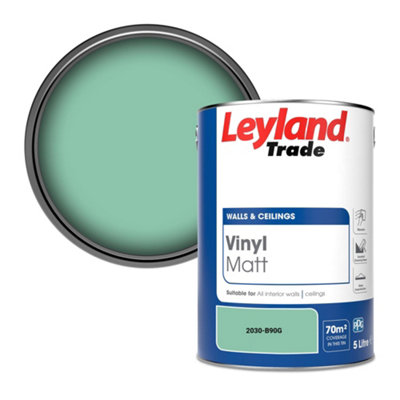 Leyland Trade Vinyl Matt Walls & Ceilings Emulsion Paint (2030-B90G) 5L from B&Q
