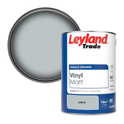 Leyland Trade Vinyl Matt Walls & Ceilings Emulsion Paint (2502-B) 5L from B&Q