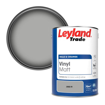 B&Q -  Vinyl Matt Walls & Ceilings Emulsion Paint (3502-R) 5L