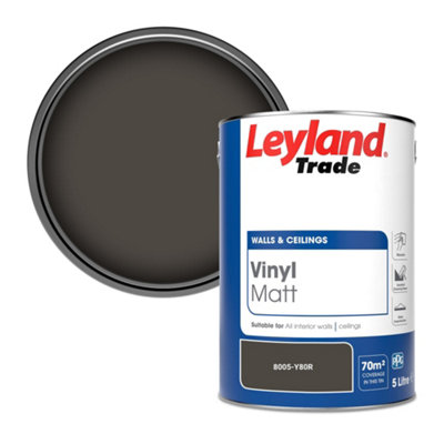 Leyland Trade Vinyl Matt Walls & Ceilings Emulsion Paint (8005-Y80R) 5L from B&Q