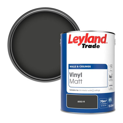 B&Q -  Vinyl Matt Walls & Ceilings Emulsion Paint (8502-R) 5L