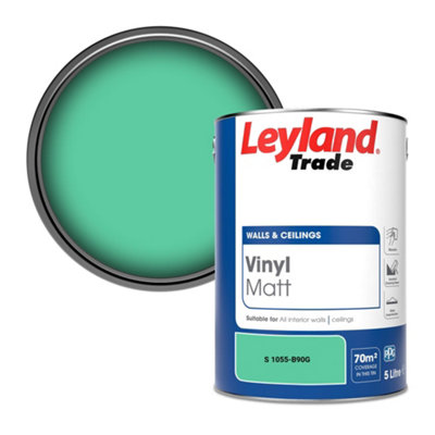 B&Q -  Vinyl Matt Walls & Ceilings Emulsion Paint (S 1055-B90G) 5L