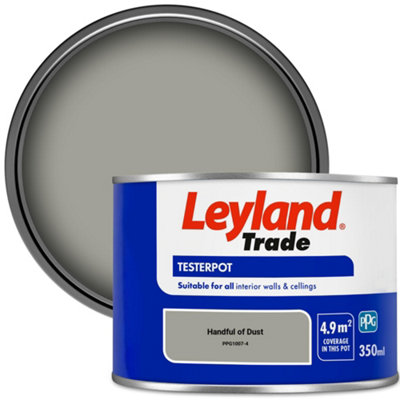 Leyland Trade Vinyl Matt Walls & Ceilings Emulsion Paint Handful Of Dust (Ppg1007-4) 350Ml Tester from B&Q