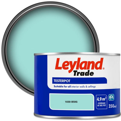 Leyland Trade Vinyl Matt Walls & Ceilings Emulsion Paint (1030-B50G) 350Ml Tester from B&Q
