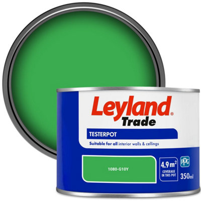 Leyland Trade Vinyl Matt Walls & Ceilings Emulsion Paint (1080-G10Y) 350Ml Tester from B&Q