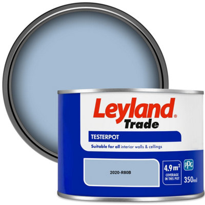 Leyland Trade Vinyl Matt Walls & Ceilings Emulsion Paint (2020-R80B) 350Ml Tester from B&Q
