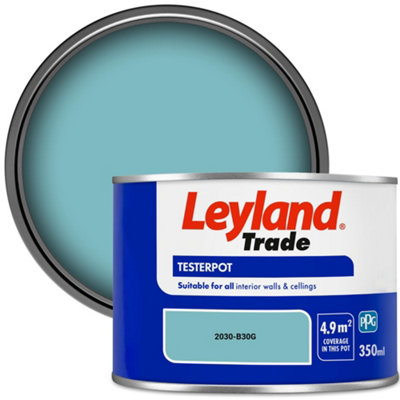 Leyland Trade Vinyl Matt Walls & Ceilings Emulsion Paint (2030-B30G) 350Ml Tester from B&Q