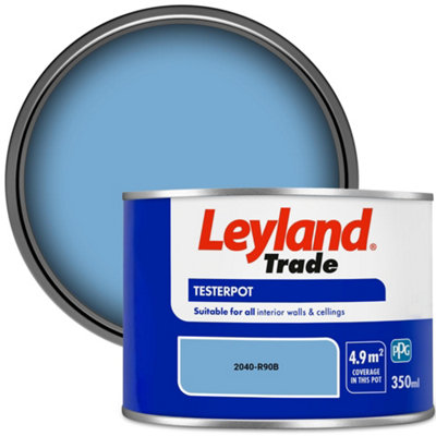 Leyland Trade Vinyl Matt Walls & Ceilings Emulsion Paint (2040-R90B) 350Ml Tester from B&Q