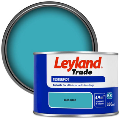 Leyland Trade Vinyl Matt Walls & Ceilings Emulsion Paint (2050-B20G) 350Ml Tester from B&Q