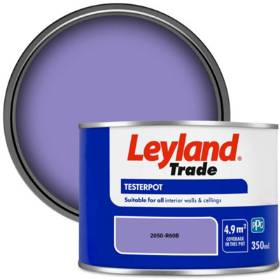 Leyland Trade Vinyl Matt Walls & Ceilings Emulsion Paint (2050-R60B) 350Ml Tester from B&Q