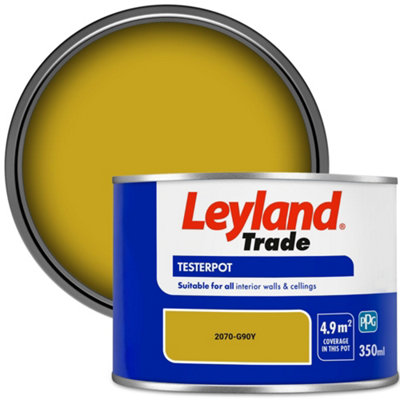 Leyland Trade Vinyl Matt Walls & Ceilings Emulsion Paint (2070-G90Y) 350Ml Tester from B&Q