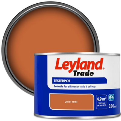 Leyland Trade Vinyl Matt Walls & Ceilings Emulsion Paint (2070-Y60R) 350Ml Tester from B&Q
