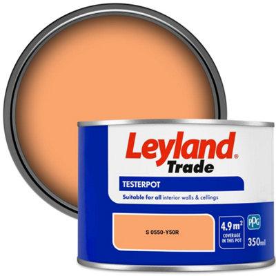 Leyland Trade Vinyl Matt Walls & Ceilings Emulsion Paint (S 0550-Y50R) 350Ml Tester from B&Q