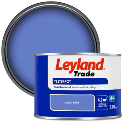 Leyland Trade Vinyl Matt Walls & Ceilings Emulsion Paint (S 2060-R70B) 350Ml Tester from B&Q