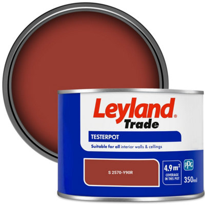 B&Q -  Vinyl Matt Walls & Ceilings Emulsion Paint (S 2570-Y90R) 350Ml Tester