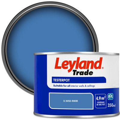 Leyland Trade Vinyl Matt Walls & Ceilings Emulsion Paint (S 3050-R80B) 350Ml Tester from B&Q