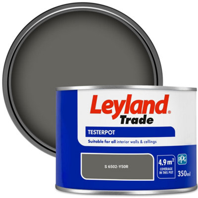Leyland Trade Vinyl Matt Walls & Ceilings Emulsion Paint (S 6502-Y50R) 350Ml Tester from B&Q