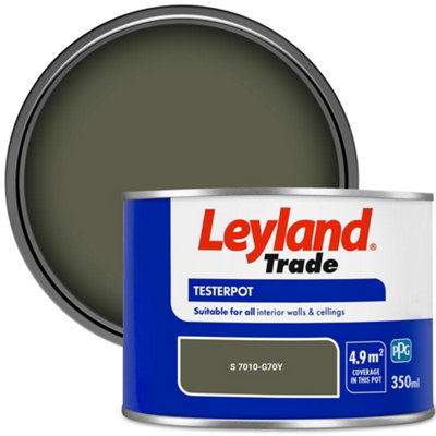 Leyland Trade Vinyl Matt Walls & Ceilings Emulsion Paint (S 7010-G70Y) 350Ml Tester from B&Q