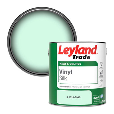 B&Q -  Vinyl Silk Walls & Ceilings Emulsion Paint (S 0520-B90G)2.5L