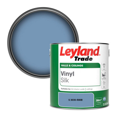 Leyland Trade Vinyl Silk Walls & Ceilings Emulsion Paint (S 3030-R80B)2.5L from B&Q