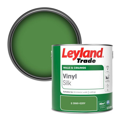 B&Q -  Vinyl Silk Walls & Ceilings Emulsion Paint (S 3060-G20Y)2.5L
