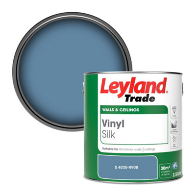 Leyland Trade Vinyl Silk Walls & Ceilings Emulsion Paint (S 4030-R90B)2.5L from B&Q