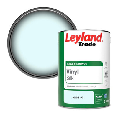Leyland Trade Vinyl Silk Walls & Ceilings Emulsion Paint (0010-B10G)5L from B&Q