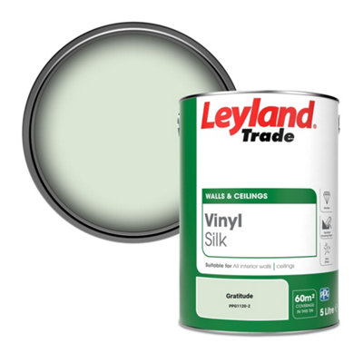 Leyland Trade Vinyl Silk Walls & Ceilings Emulsion Paint Gratitude (Ppg1120-2)5L from B&Q