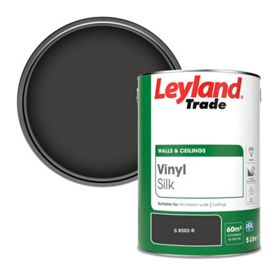 B&Q -  Vinyl Silk Walls & Ceilings Emulsion Paint (S 8502-R)5L