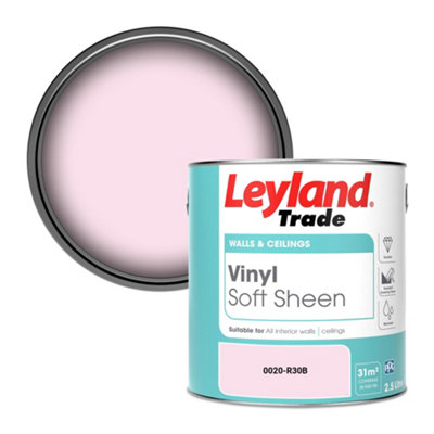 Leyland Trade Vinyl Soft Sheen Walls & Ceilings Emulsion Paint (0020-R30B)2.5L from B&Q