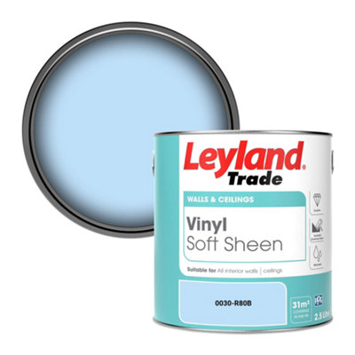 Leyland Trade Vinyl Soft Sheen Walls & Ceilings Emulsion Paint (0030-R80B)2.5L from B&Q