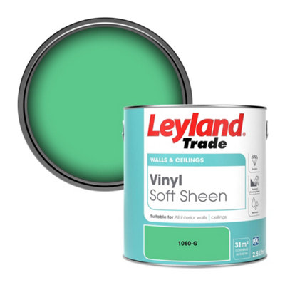 Leyland Trade Vinyl Soft Sheen Walls & Ceilings Emulsion Paint (1060-G)2.5L from B&Q