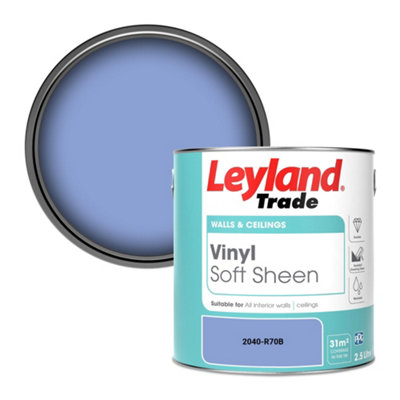 Leyland Trade Vinyl Soft Sheen Walls & Ceilings Emulsion Paint (2040-R70B)2.5L from B&Q