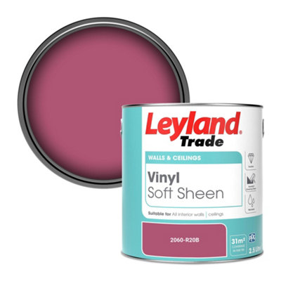 Leyland Trade Vinyl Soft Sheen Walls & Ceilings Emulsion Paint (2060-R20B)2.5L from B&Q