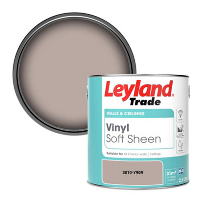 Leyland Trade Vinyl Soft Sheen Walls & Ceilings Emulsion Paint (3010-Y90R)2.5L from B&Q