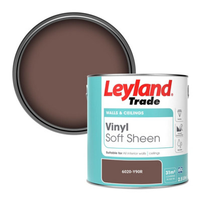 Leyland Trade Vinyl Soft Sheen Walls & Ceilings Emulsion Paint (6020-Y90R)2.5L from B&Q